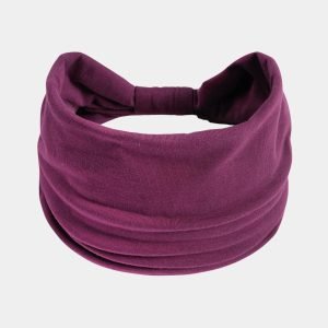 bandeau violet magenta large uni meolina