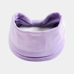 bandeau violet pale large uni meolina