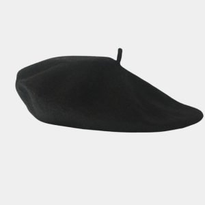beret basque noir laine meolina