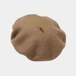 beret bonnet camel feutre laine meolina 2