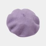 beret bonnet violet lavande feutre laine meolina 2