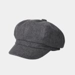 beret casquette gris fonce coton meolina