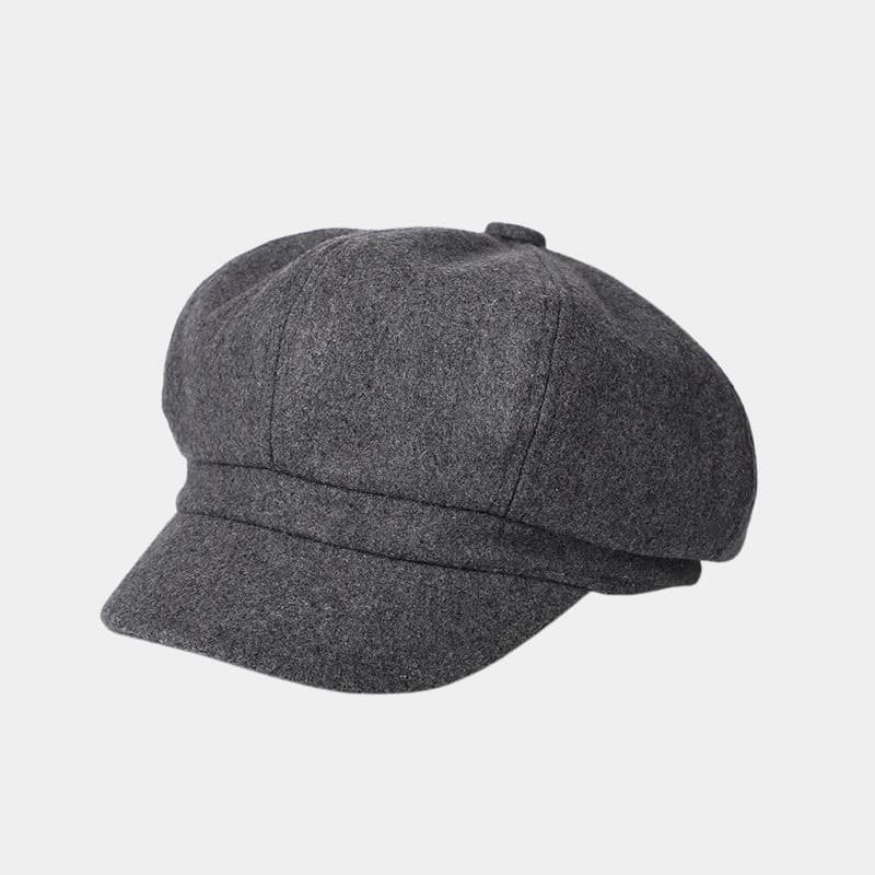beret casquette gris fonce coton meolina beret casquette gris fonce coton meolina