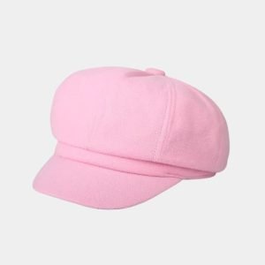 beret casquette rose coton meolina