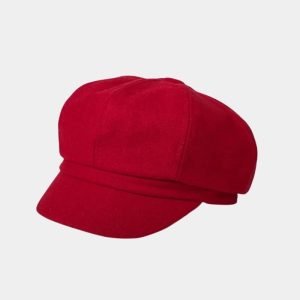 beret casquette rouge coton meolina
