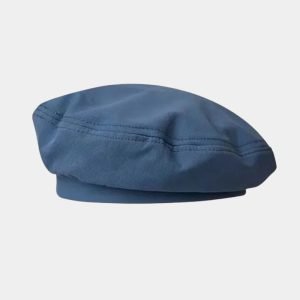 beret coton bleu meolina