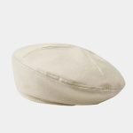 beret cuir beige meolina