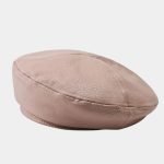 beret cuir rose meolina