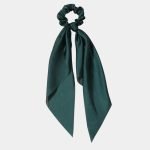 chouchou foulard vert emeraude meolina