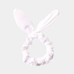 chouchou noeud blanc velours meolina