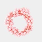 chouchou perles roses meolina