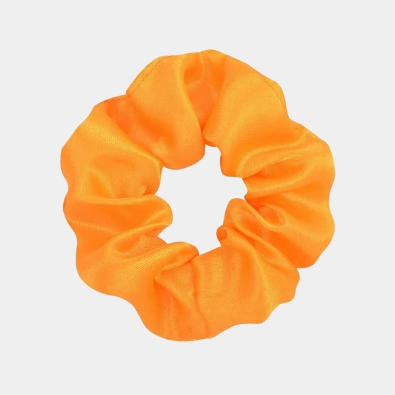 chouchou satin orange meolina