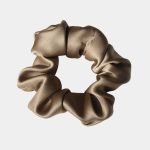 chouchou soie kaki meolina