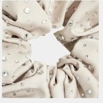 chouchou strass beige meolina 2