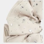 chouchou strass beige meolina 3