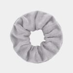 chouchou velours gris meolina