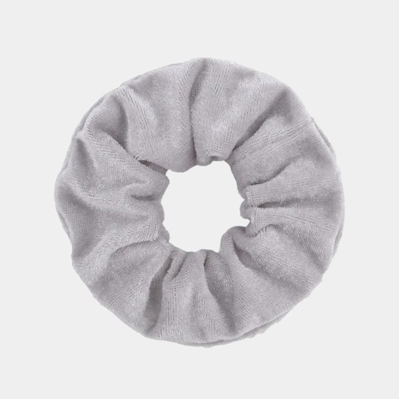 chouchou velours gris meolina chouchou velours gris meolina