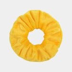 chouchou velours jaune meolina