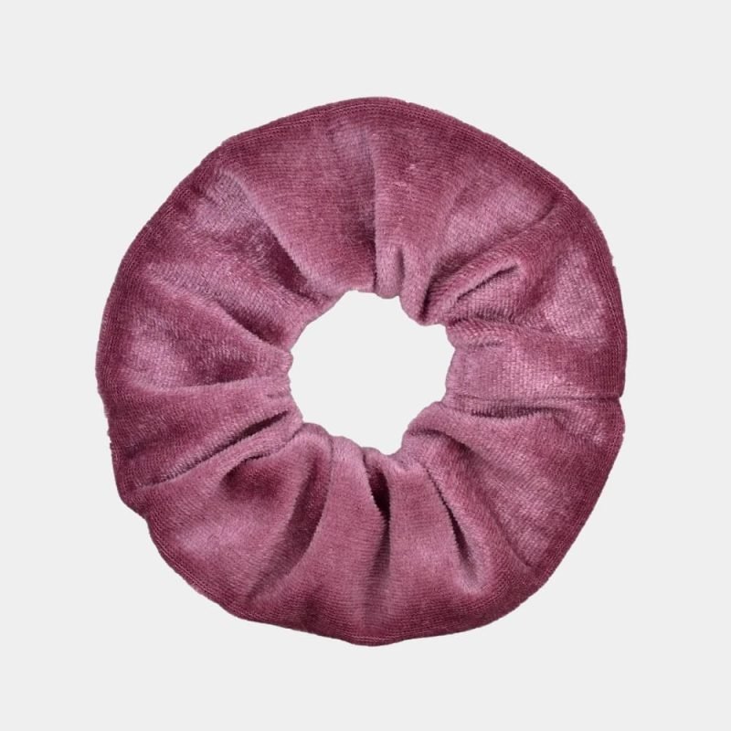 chouchou velours mauve meolina