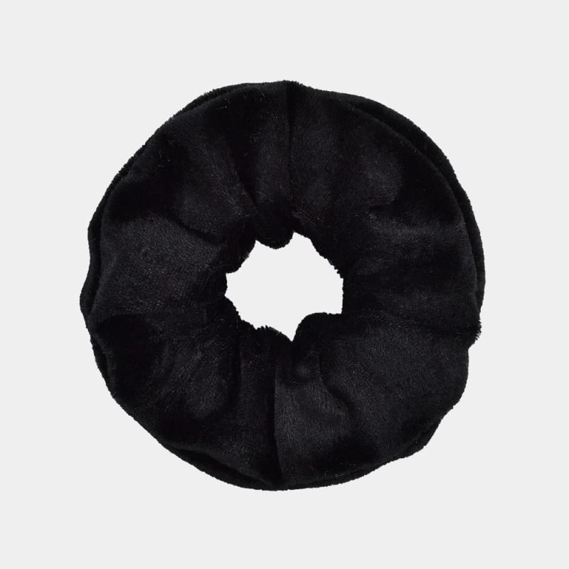 chouchou velours noir meolina