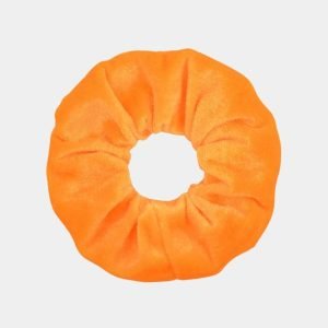 chouchou velours orange meolina