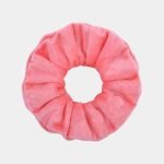 chouchou velours rose saumon meolina