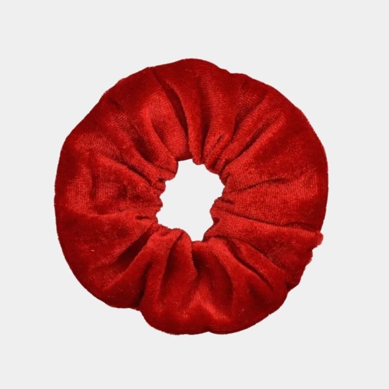 chouchou velours rouge meolina chouchou velours rouge meolina