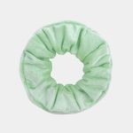 chouchou velours vert clair meolina