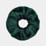 chouchou velours vert fonce meolina