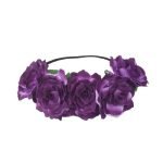 couronne roses violet removebg blanc
