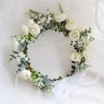 couronnes fleurs blanches efefef