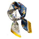 foulard bicolore 12589