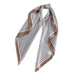 foulard cheveux beige gege