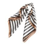 foulard cheveux chocolat