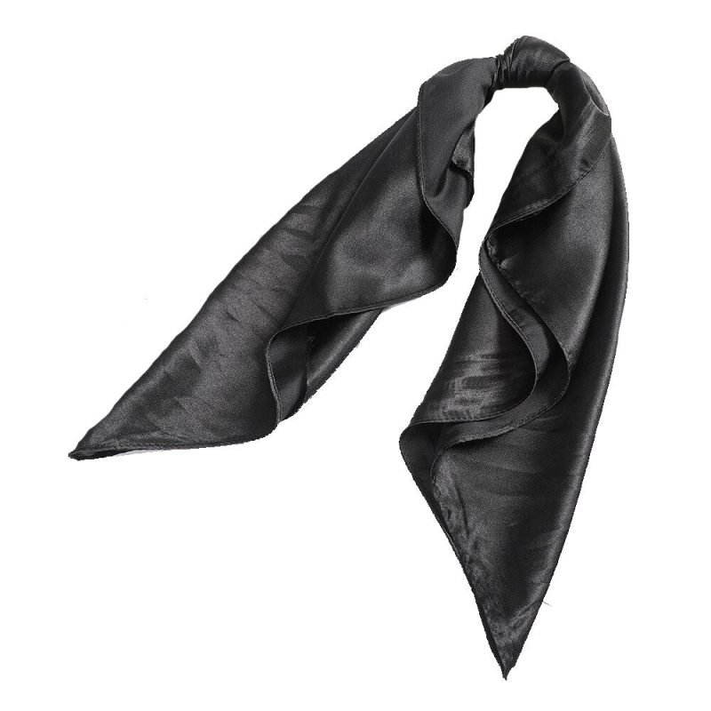 foulard cheveux noir femme