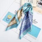 foulard cheveux satin