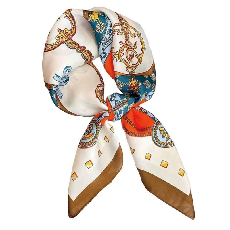 foulard femme colore