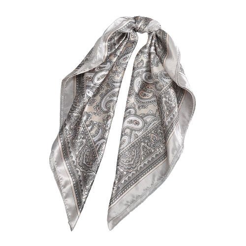 foulard soie bandana gris esfezfgez foulard soie bandana gris esfezfgez