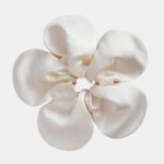 gros chouchou fleur beige meolina