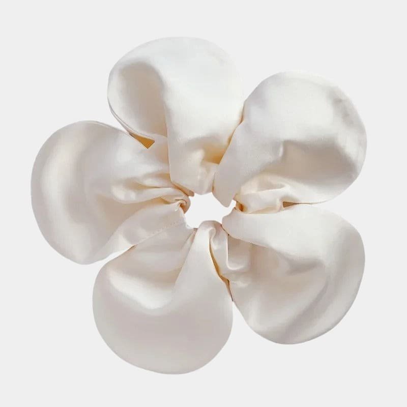 gros chouchou fleur beige meolina gros chouchou fleur beige meolina