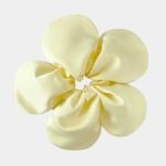 gros chouchou fleur jaune meolina