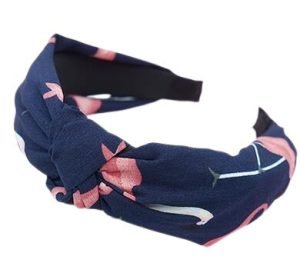 headband flamant rose 8415