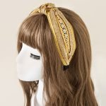 headband jaune