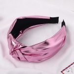 headband rose brillant