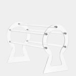 range serre tete transparent plastique meolina