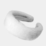 serre tete blanc fourrure meolina