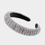 serre tete blanc strass meolina