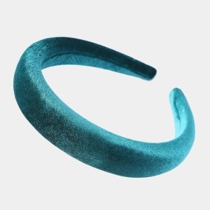 serre tete bleu velours meolina