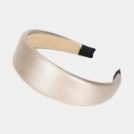 serre tete champagne large cuir meolina