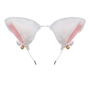 serre tete chat peluche